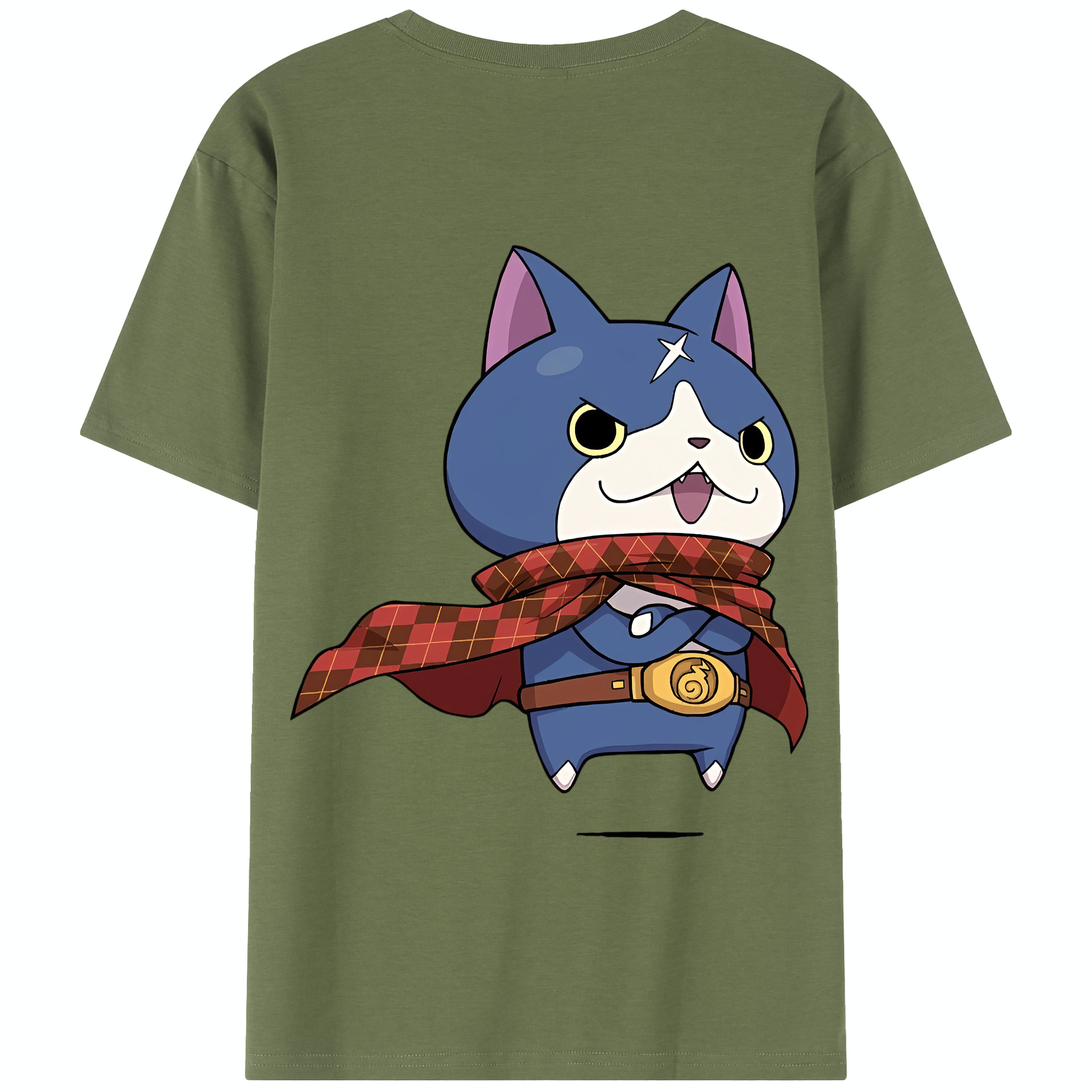 （画像用） 妖怪ウォッチ Yo-kai Watch 綿100％半袖Tシャツ（背面プリント）